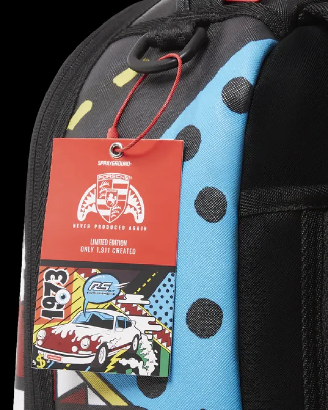 BACKPACKS>SPRAYGROUND PORSCHE 1972 COLLAB BACKPACK (ONLY 1,1911 UNITS MADE)