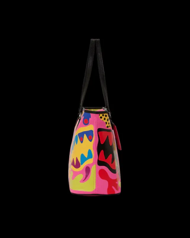 TOTES|HANDBAGS>SPRAYGROUND PSYCHEDELIC VOYAGE TOTE