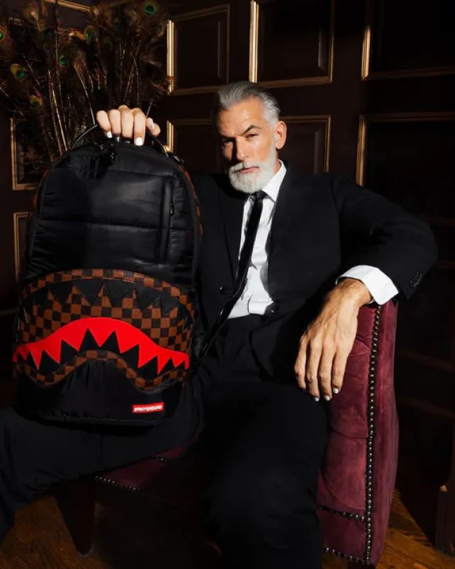 BACKPACKS>SPRAYGROUND PUFFER SHARK VAIL FLEX BACKPACK