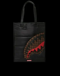 TOTES|HANDBAGS>SPRAYGROUND PUFFER SHARK VAIL FLEX TOTE