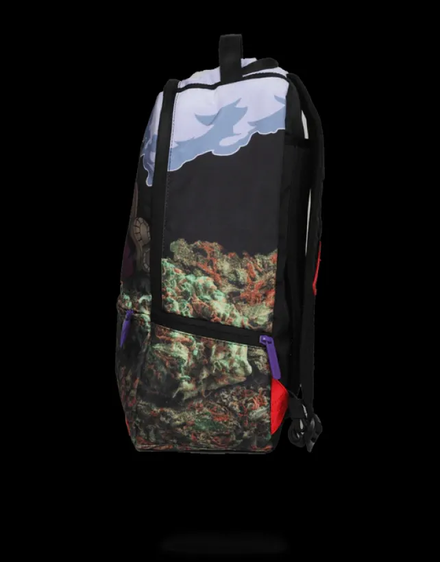BACKPACKS>SPRAYGROUND PURPLE HAZE GANJA BEAR