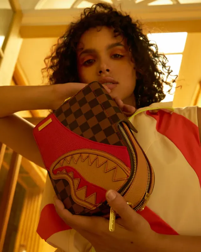 SLINGS|CROSSBODYS>SPRAYGROUND RACEWAY HENNY BACKPACK SLING