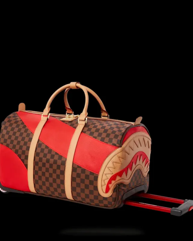 DUFFLES>SPRAYGROUND RACEWAY HENNY DUFFLE WHEELY