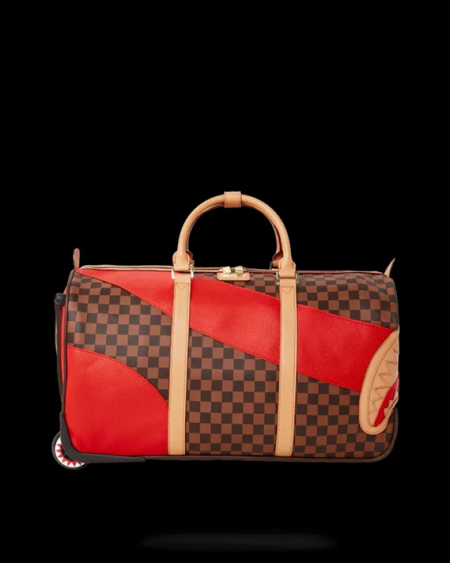 DUFFLES>SPRAYGROUND RACEWAY HENNY DUFFLE WHEELY