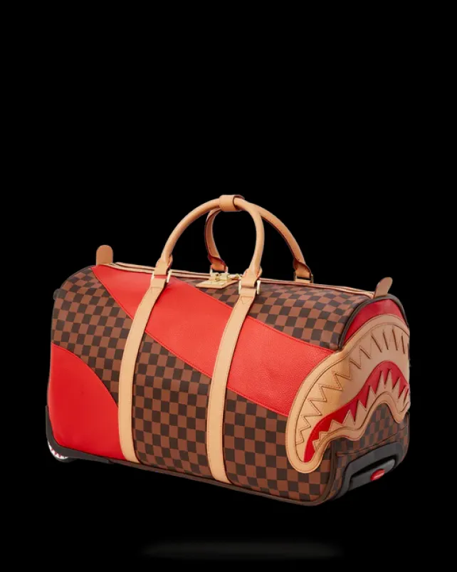 DUFFLES>SPRAYGROUND RACEWAY HENNY DUFFLE WHEELY