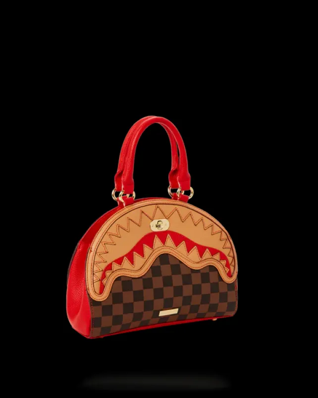 HANDBAGS>SPRAYGROUND RACEWAY HENNY SHARK HANDBAG