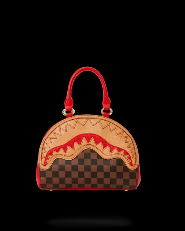 HANDBAGS>SPRAYGROUND RACEWAY HENNY SHARK HANDBAG