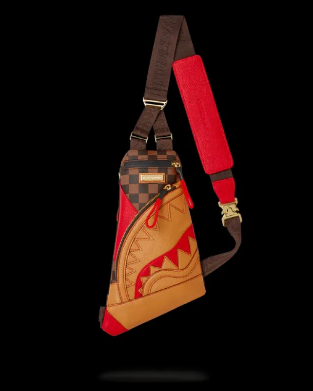 CROSSBODYS>SPRAYGROUND RACEWAY HENNY SLING CROSSOVER