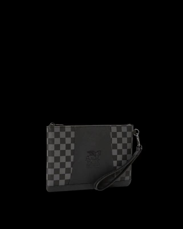 CROSSOVER CLUTCHES>SPRAYGROUND RACEWAY SHADOW PHANTOM CROSSOVER CLUTCH