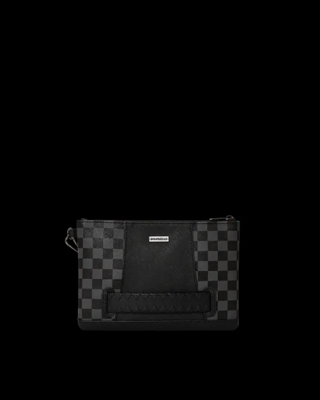CROSSOVER CLUTCHES>SPRAYGROUND RACEWAY SHADOW PHANTOM CROSSOVER CLUTCH