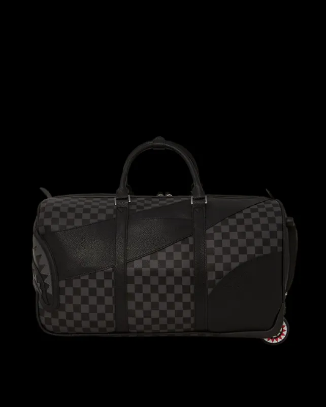 DUFFLES>SPRAYGROUND RACEWAY SHADOW PHANTOM DUFFLE WHEELY