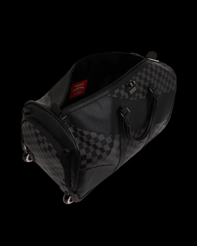 DUFFLES>SPRAYGROUND RACEWAY SHADOW PHANTOM DUFFLE WHEELY