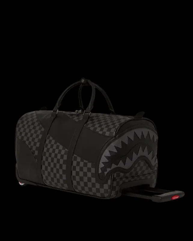 DUFFLES>SPRAYGROUND RACEWAY SHADOW PHANTOM DUFFLE WHEELY