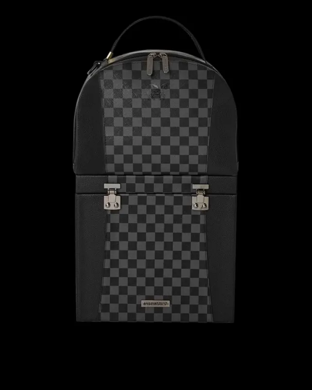 BACKPACKS>SPRAYGROUND RACEWAY SHADOW PHANTOM HALF BOX BACKPACK (DLXV)