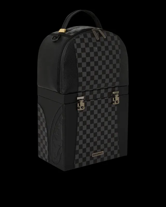 BACKPACKS>SPRAYGROUND RACEWAY SHADOW PHANTOM HALF BOX BACKPACK (DLXV)