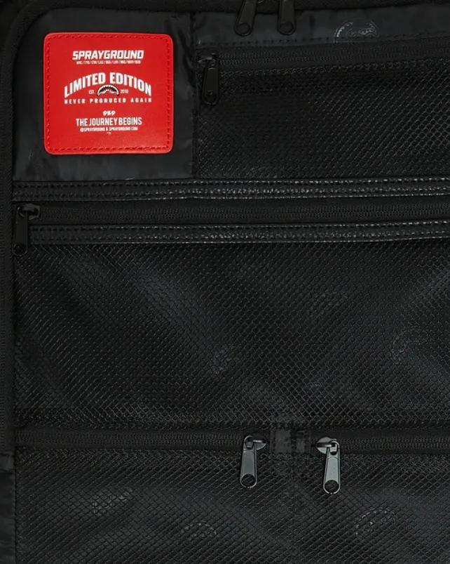 CARRY-ON LUGGAGE>SPRAYGROUND RACEWAY SHADOW PHANTOM JETSETTER CARRY-ON LUGGAGE