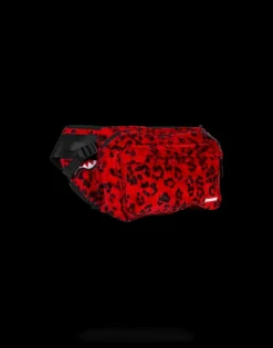 CROSSBODYS>SPRAYGROUND RED LEOPARD CROSSBODY TRANSPORTER