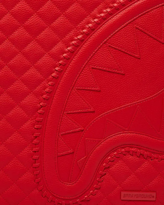 CARRY-ON LUGGAGE>SPRAYGROUND RED RIVIERA JETSETTER CARRY-ON LUGGAGE