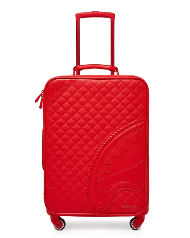 CARRY-ON LUGGAGE>SPRAYGROUND RED RIVIERA JETSETTER CARRY-ON LUGGAGE