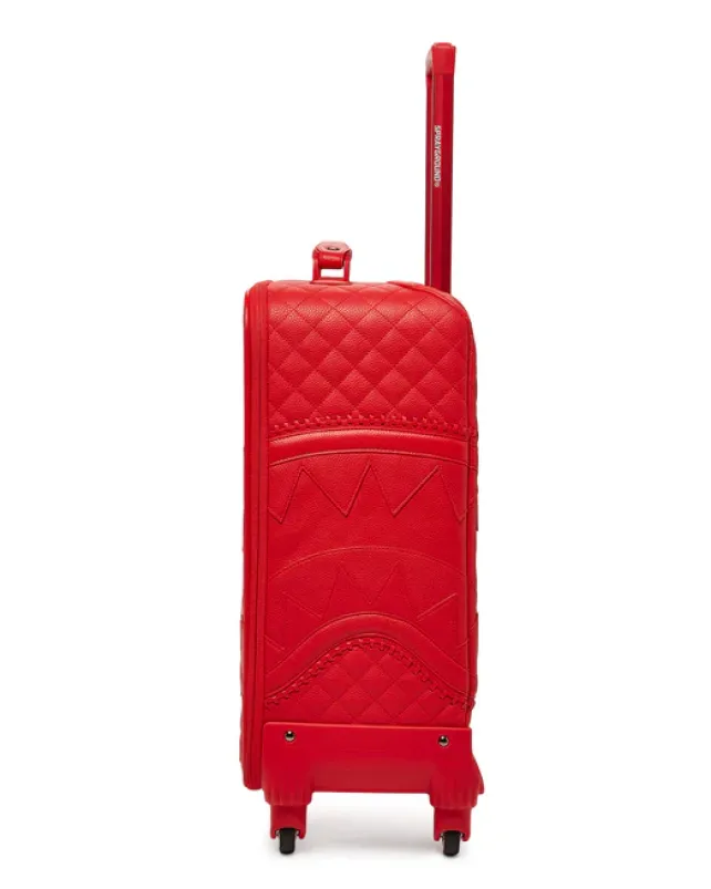 CARRY-ON LUGGAGE>SPRAYGROUND RED RIVIERA JETSETTER CARRY-ON LUGGAGE