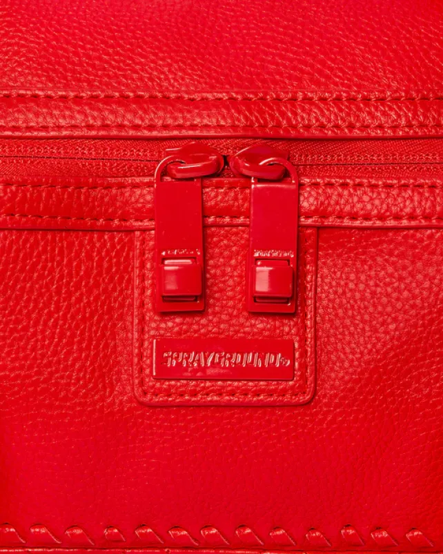 DUFFLES>SPRAYGROUND RED RIVIERA MINI DUFFLE