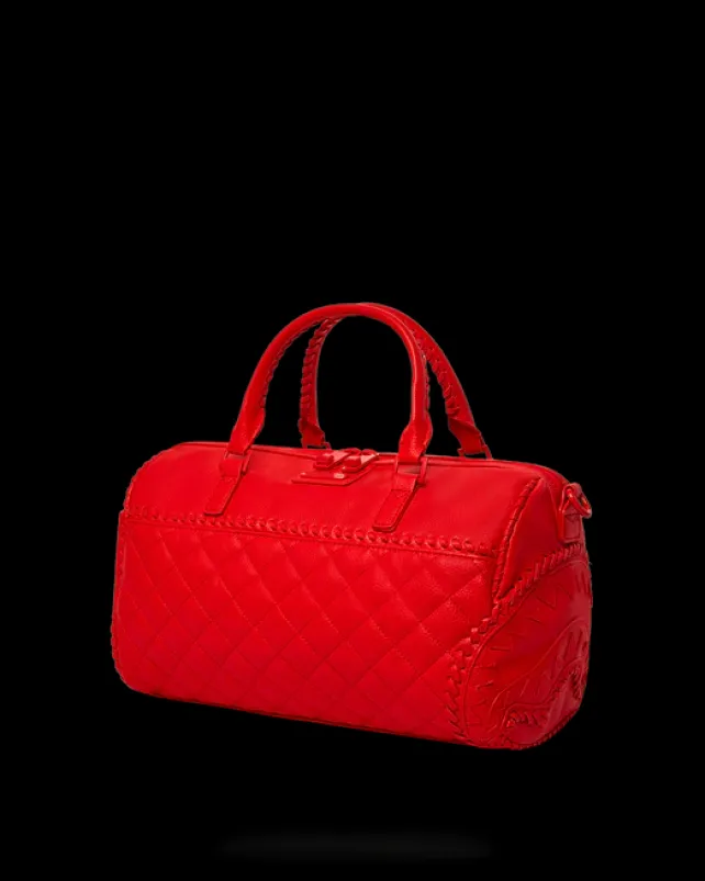 DUFFLES>SPRAYGROUND RED RIVIERA MINI DUFFLE