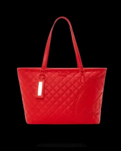 TOTES|HANDBAGS>SPRAYGROUND RED RIVIERA TOTE