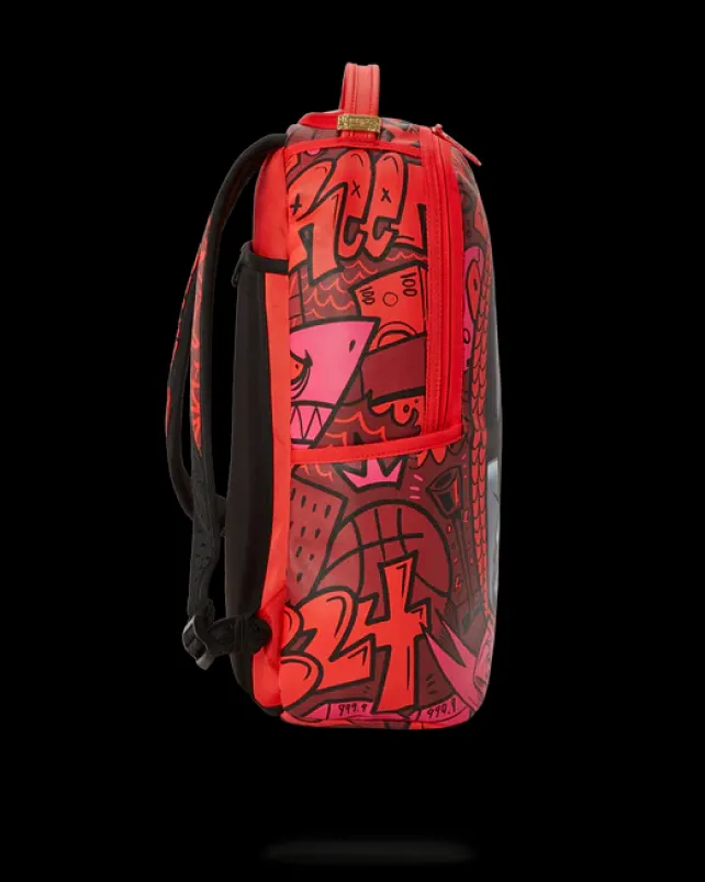 BACKPACKS>SPRAYGROUND REEF SHARK BACKPACK (SHAREEF O'NEAL COLLAB)