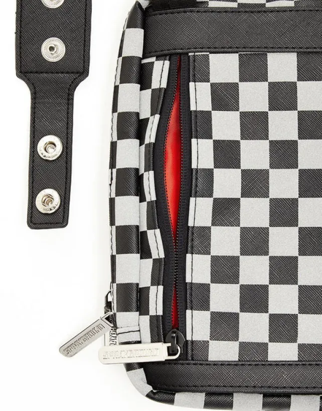 SLINGS|CROSSBODYS>SPRAYGROUND REFLECTIVE SHARKS IN PARIS SLING