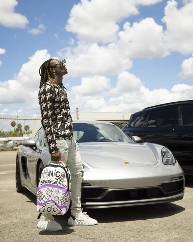 BACKPACKS>SPRAYGROUND REMEMBER WHERE YOU CAME FROM (DLXV)