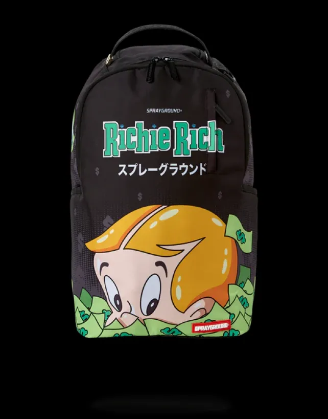 BACKPACKS>SPRAYGROUND RICHIE RICH: MONEY DIP BACKPACK