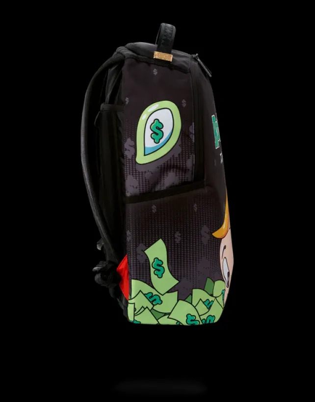 BACKPACKS>SPRAYGROUND RICHIE RICH: MONEY DIP BACKPACK