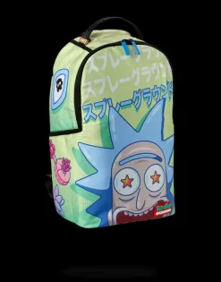 BACKPACKS>SPRAYGROUND RICK AND MORTY LOOK AT ME BACKPACK