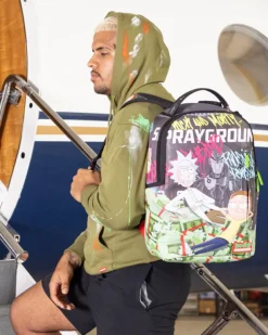 BACKPACKS>SPRAYGROUND RICK AND MORTY THE GOOD LIFE (DLXR)