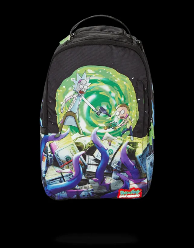 BACKPACKS>SPRAYGROUND RICK u0026 MORTY ALIEN ATTACK