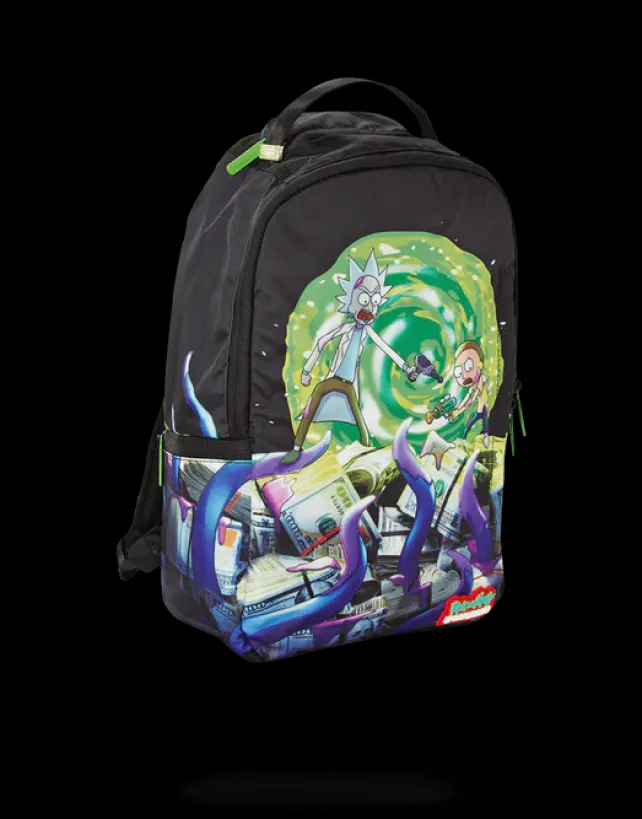 BACKPACKS>SPRAYGROUND RICK u0026 MORTY ALIEN ATTACK