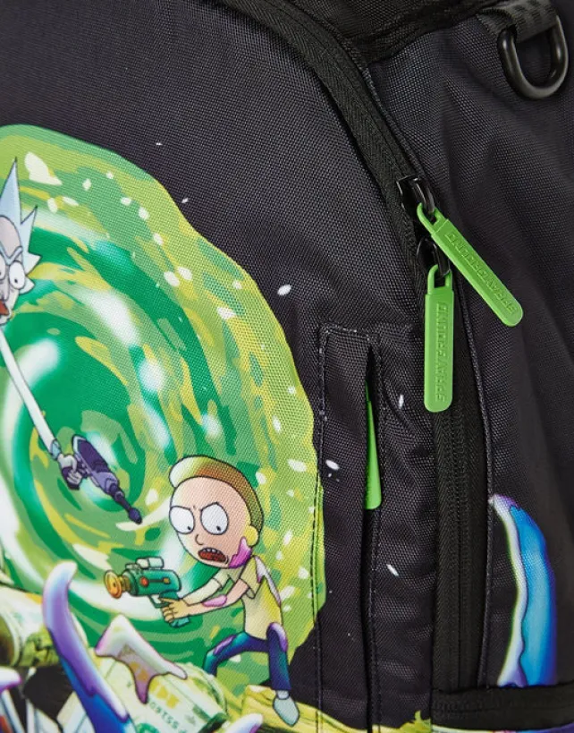 BACKPACKS>SPRAYGROUND RICK u0026 MORTY ALIEN ATTACK