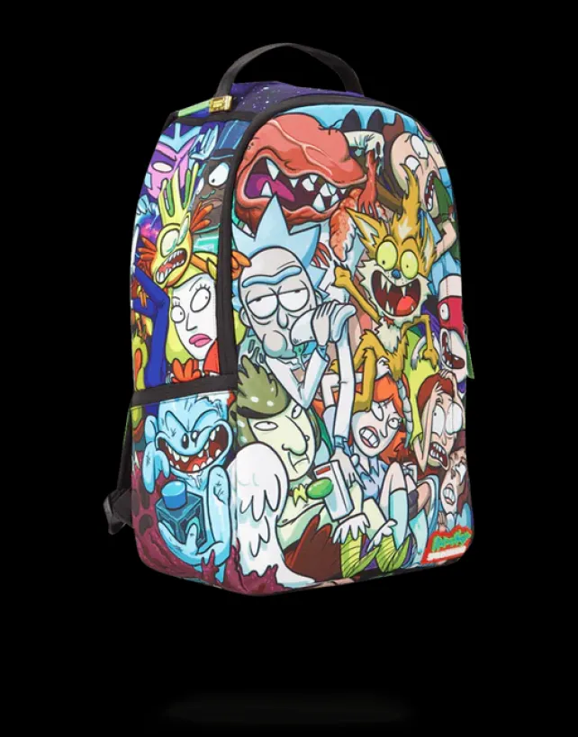 BACKPACKS>SPRAYGROUND RICK u0026 MORTY CRAMMED