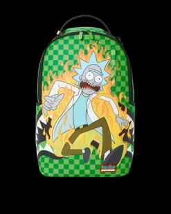 BACKPACKS>SPRAYGROUND RICK u0026 MORTY INTO THE FURY BACKPACK (DLXV)