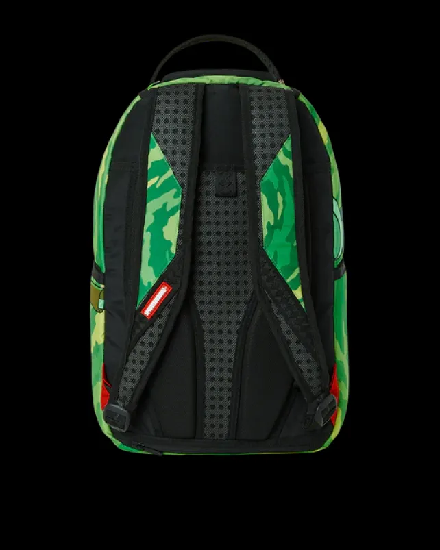 BACKPACKS>SPRAYGROUND RICK u0026 MORTY PORTAL SHARK BACKPACK