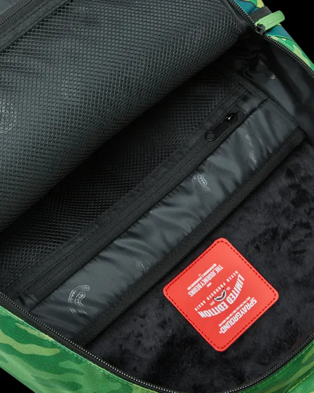 BACKPACKS>SPRAYGROUND RICK u0026 MORTY PORTAL SHARK BACKPACK