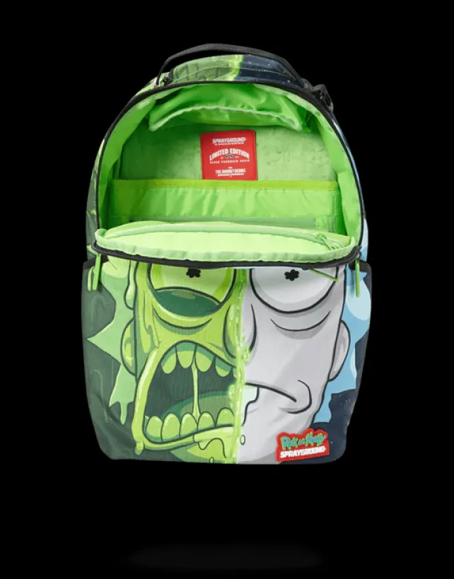 BACKPACKS>SPRAYGROUND RICK u0026 MORTY TOXIC RICK