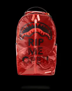 BACKPACKS>SPRAYGROUND RIP ME OPEN (RED) (VINYL)