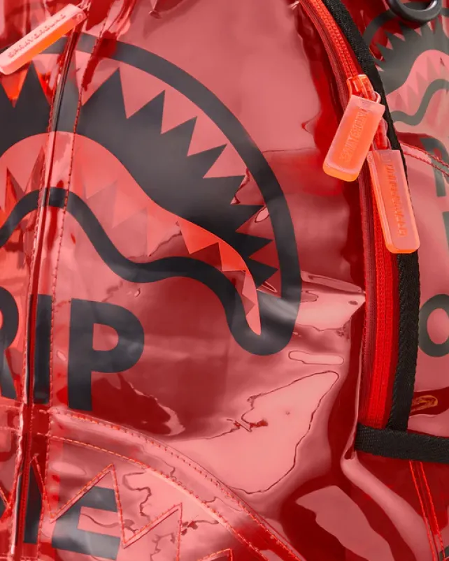 BACKPACKS>SPRAYGROUND RIP ME OPEN (RED) (VINYL)