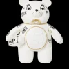 TEDDY BEAR BACKPACKS|BACKPACKS>SPRAYGROUND RIVIERA LE BLANC GOLD CHAIN MONEYBEAR TEDDYBEAR BACKPACK