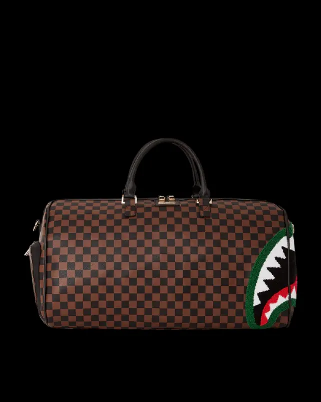 DUFFLES>SPRAYGROUND ROMEO AIR ITALIA SHARK DUFFLE