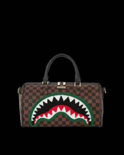 DUFFLES>SPRAYGROUND ROMEO AIR ITALIA SHARK MINI DUFFLE