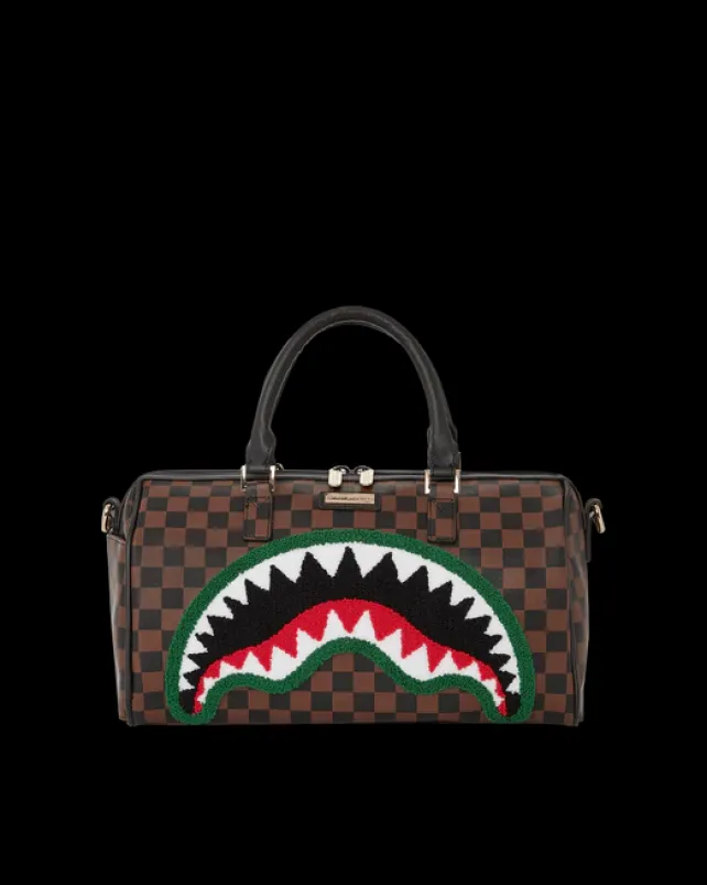 DUFFLES>SPRAYGROUND ROMEO AIR ITALIA SHARK MINI DUFFLE