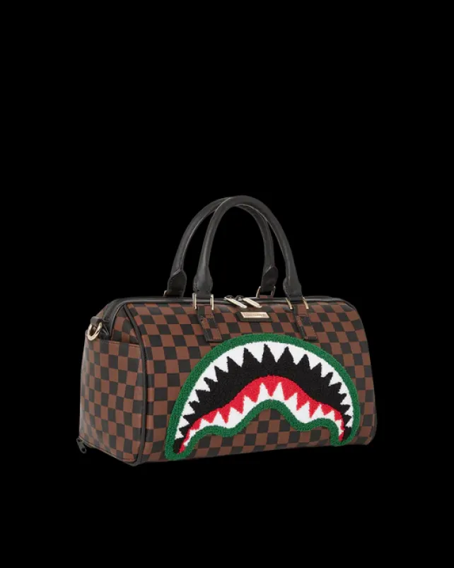 DUFFLES>SPRAYGROUND ROMEO AIR ITALIA SHARK MINI DUFFLE