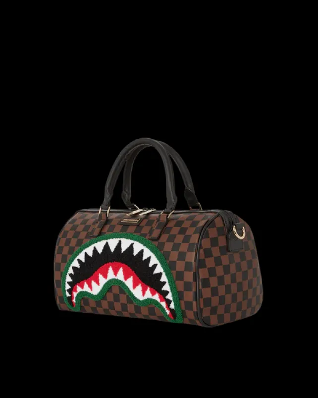 DUFFLES>SPRAYGROUND ROMEO AIR ITALIA SHARK MINI DUFFLE